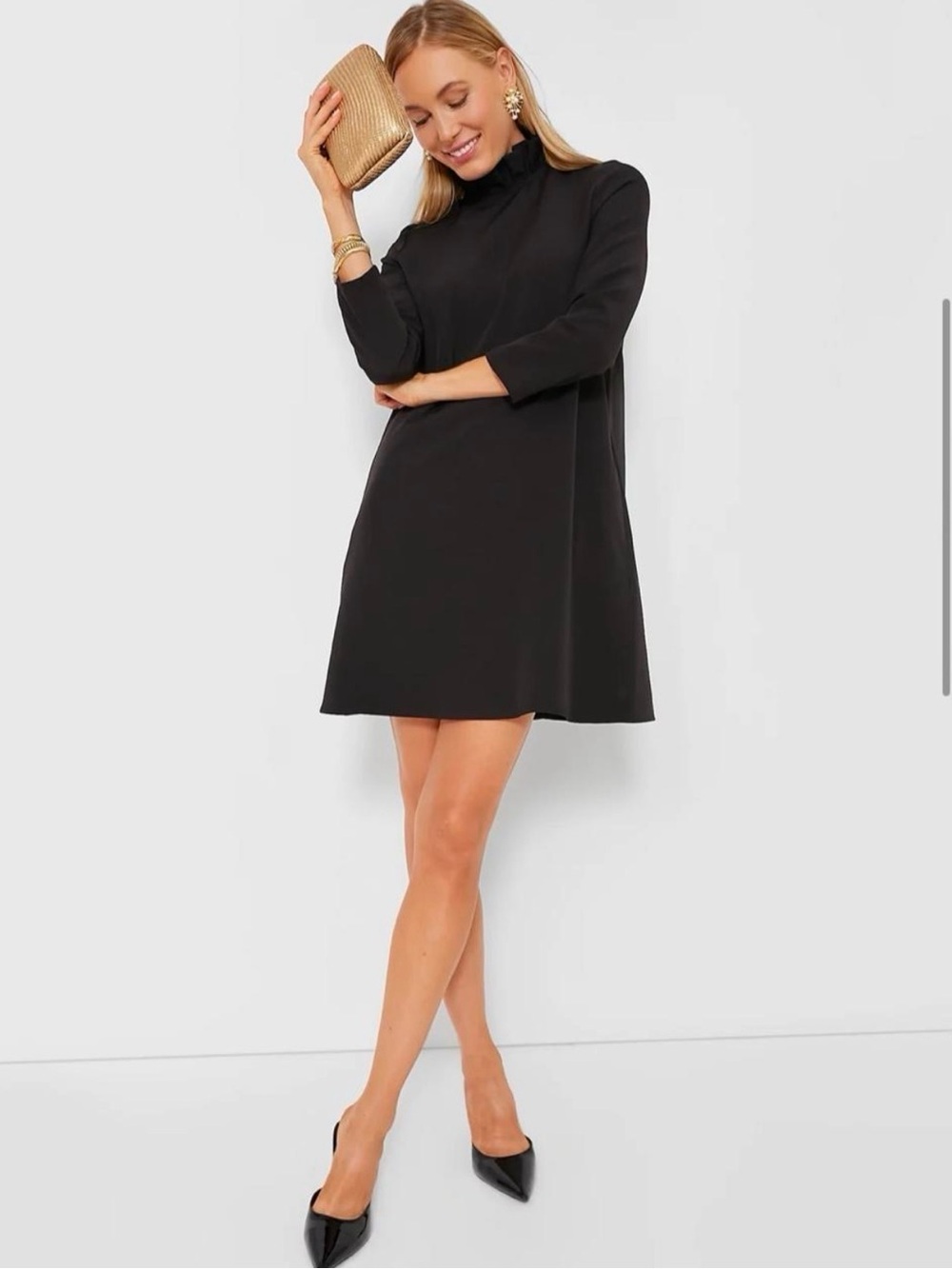 ⚡️Tuckernuck Black/Bow Daphne Dress SZ XS